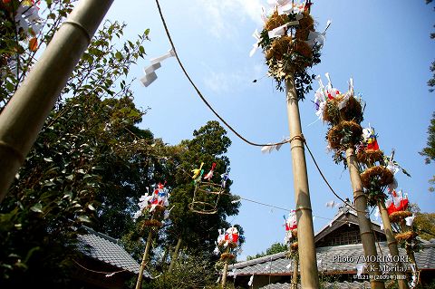 平成21年(2009年)　船引神楽　注連(しめ)など