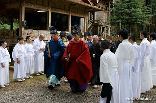 銀鏡神社本殿祭　13