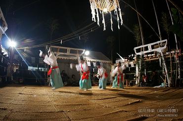 祓川神楽（神舞）納（おさめ）（御花神隨）