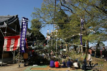 村角高屋神社神楽　神庭の様子　0009.jpg