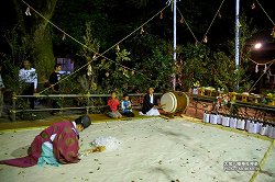 大塚八幡神社春神楽 (神送り) 大塚八幡神社春神楽 (神送り)ootsuka_hj75.jpg