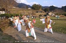 高千穂　上田原神楽　道行（御神幸）