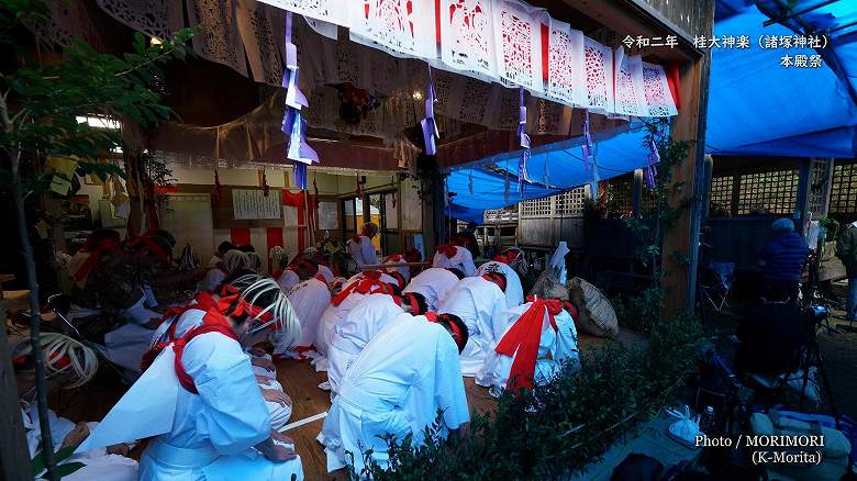 桂大神楽 本殿祭