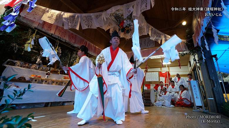 桂大神楽 おだいじん