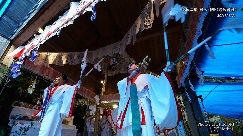 桂大神楽 おだいじん