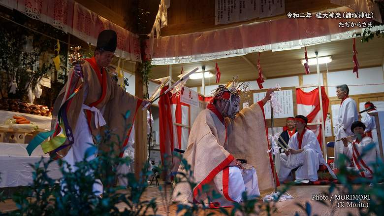 桂大神楽 たぢからさま