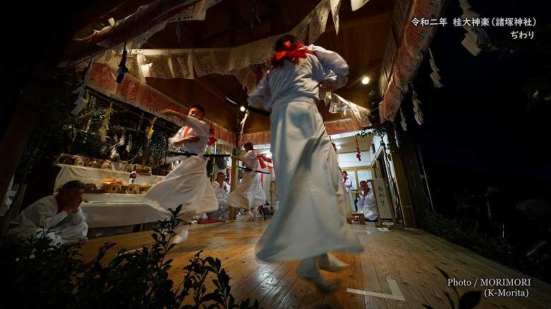 桂大神楽 ぢわり