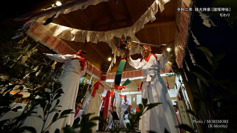 桂大神楽 ぢわり