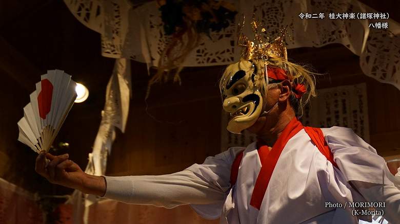 桂大神楽 八幡様