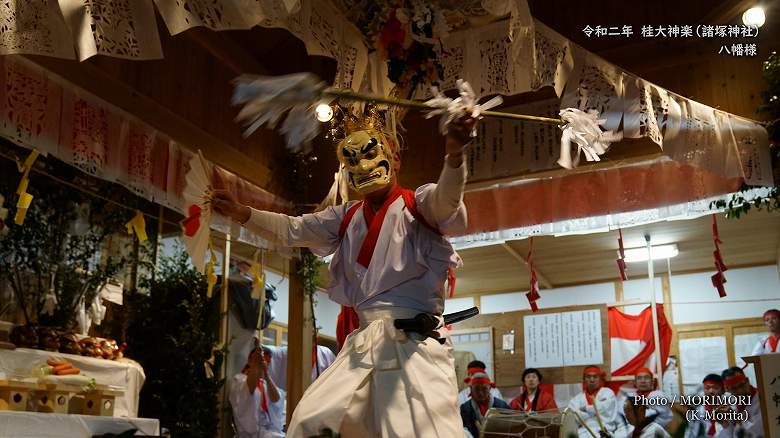 桂大神楽 八幡様