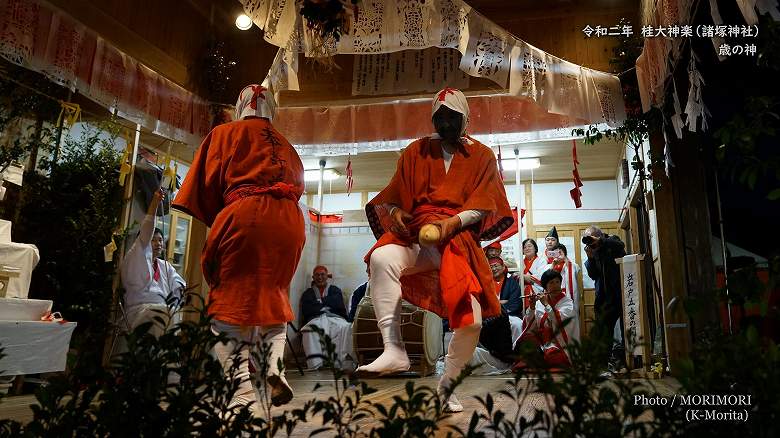 桂大神楽 歳の神