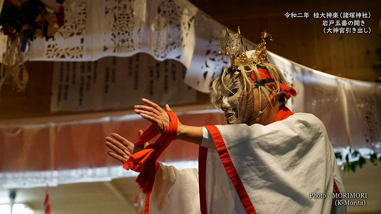 桂大神楽 大神宮引き出し