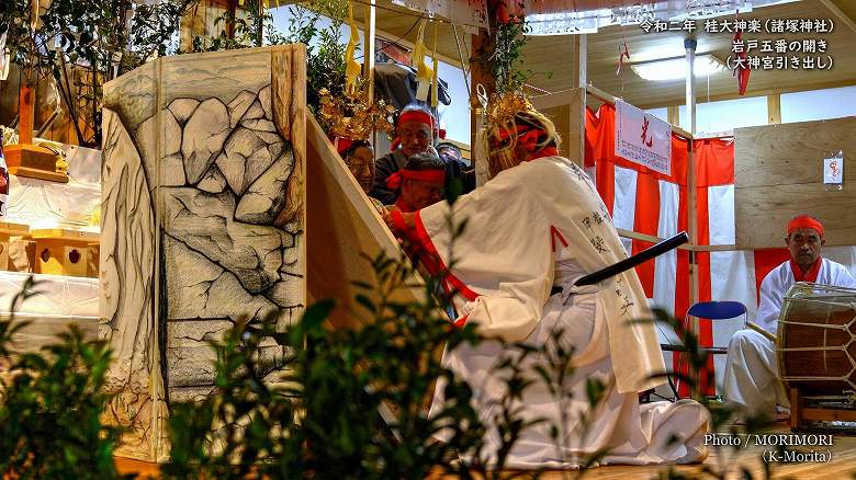 桂大神楽 大神宮引き出し