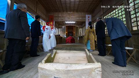 桂大神楽 本殿祭