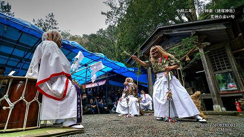 桂大神楽 荒神の言い句