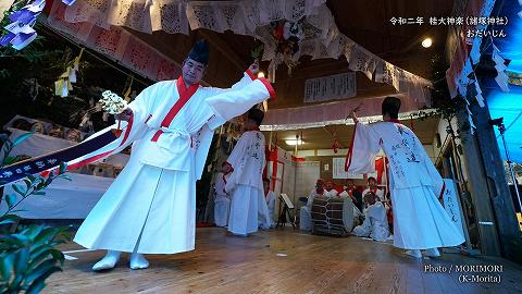 桂大神楽 おだいじん