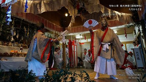 桂大神楽 たぢからさま