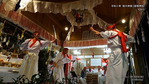 桂大神楽 ぢわり