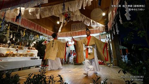 桂大神楽 夜中のとうせい