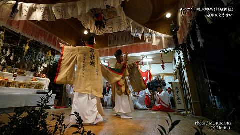 桂大神楽 夜中のとうせい