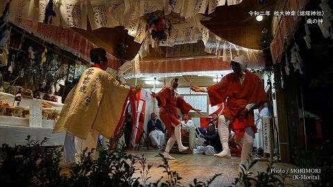 桂大神楽 歳の神