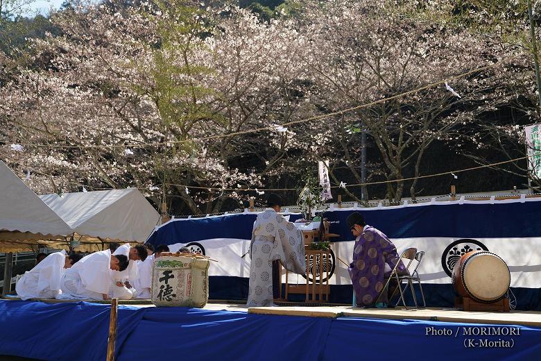 神事 三川内神楽まつりにて