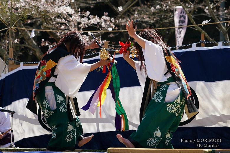 地割(突立)〔大井〕 三川内神楽まつりにて