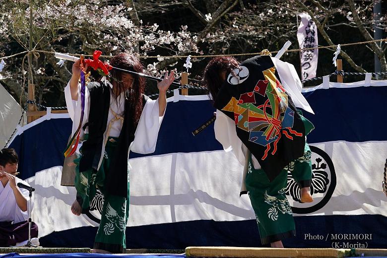 地割(突立)〔大井〕 三川内神楽まつりにて