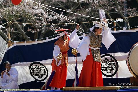 繰降し〔歌糸〕 三川内神楽まつりにて