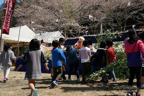 柴引面〔市振〕 三川内神楽まつりにて