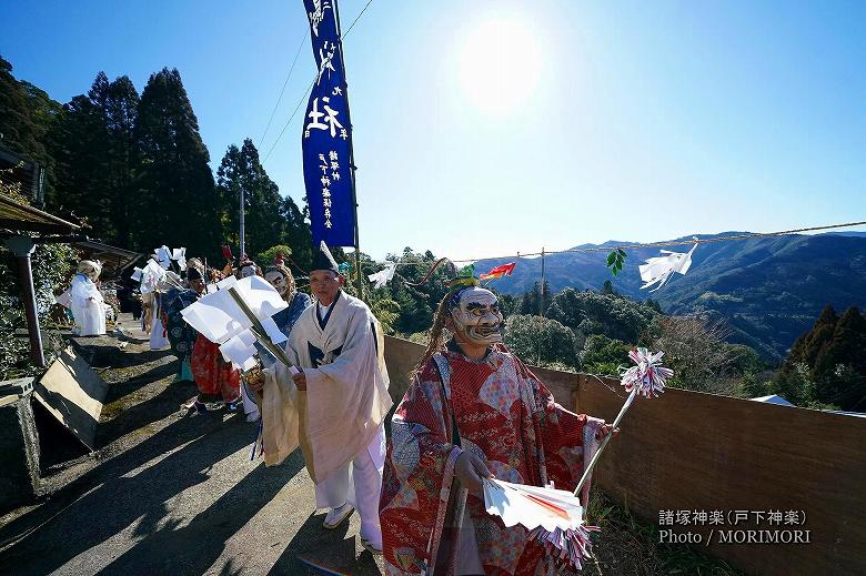 戸下神楽　舞入れ