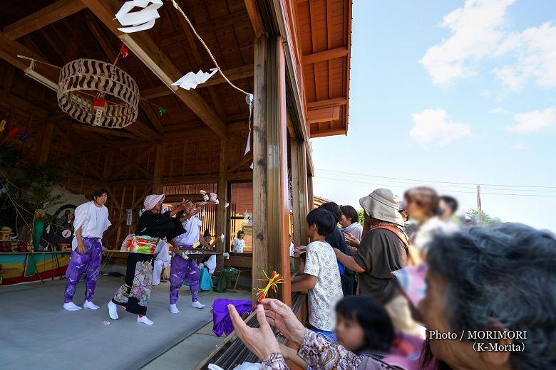 乱杭野 霧島神社例祭　神楽奉納　阿知女