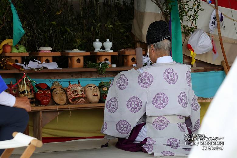 神事 乱杭野 霧島神社例祭 御神樂祭