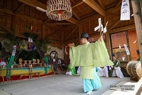 乱杭野 霧島神社例祭　神楽（番付名？）