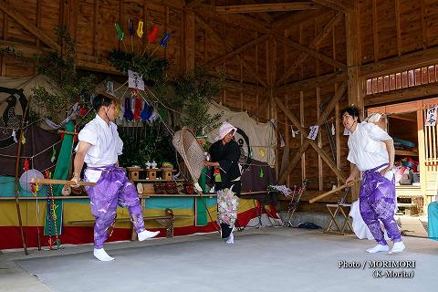 乱杭野 霧島神社例祭　神楽奉納　阿知女