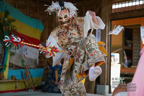 出羽鬼神  乱杭野 霧島神社例祭 御神樂祭