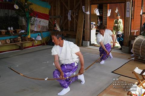 地割 乱杭野 霧島神社例祭 御神樂祭