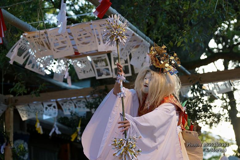 志那賀津姫の神舞 (尾崎神楽保存会) 