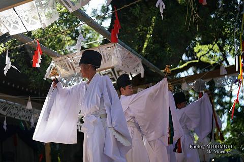 鎮守の舞　川坂神楽保存会