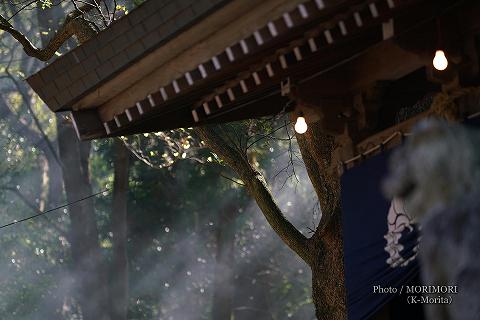 延岡春日神社にて