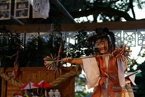 志那賀津彦の神舞 (大峡神楽保存会)