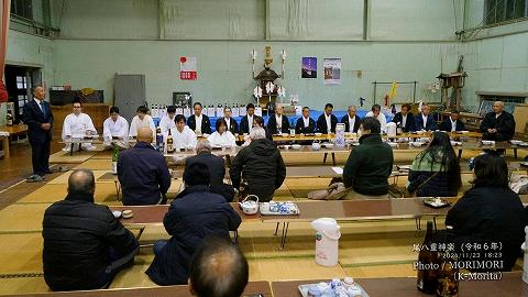 令和６年 尾八重神楽にて