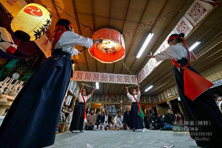 嶽之枝尾神楽(子ども神楽・神粹)