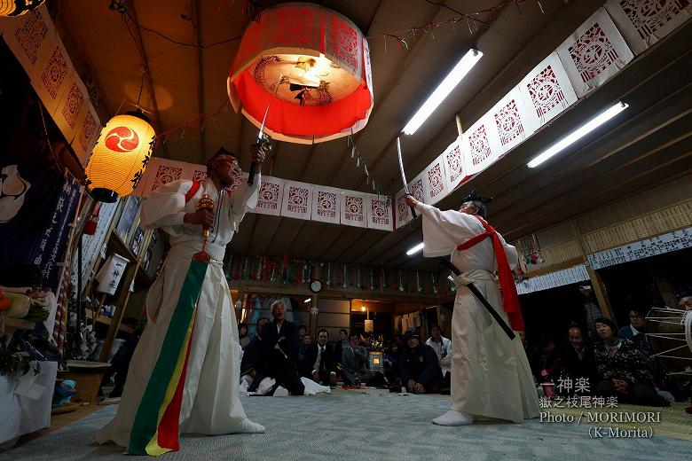 嶽之枝尾神楽(一神楽)