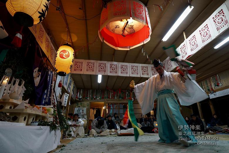 嶽之枝尾神楽(伊勢神楽)