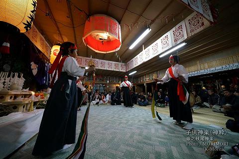 嶽之枝尾神楽(子ども神楽・神粹)