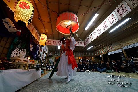 嶽之枝尾神楽(子ども神楽・手力)