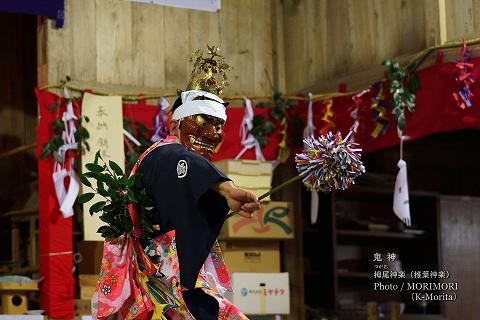 栂尾神楽　「鬼神」