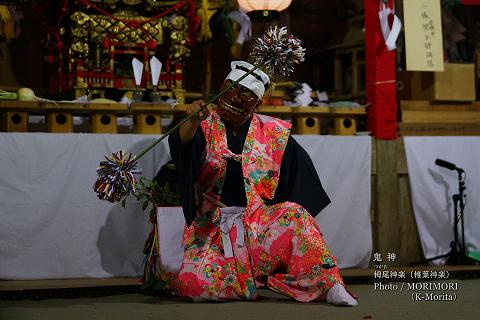 栂尾神楽　「鬼神」