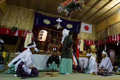 栂尾神楽　「大神 中」